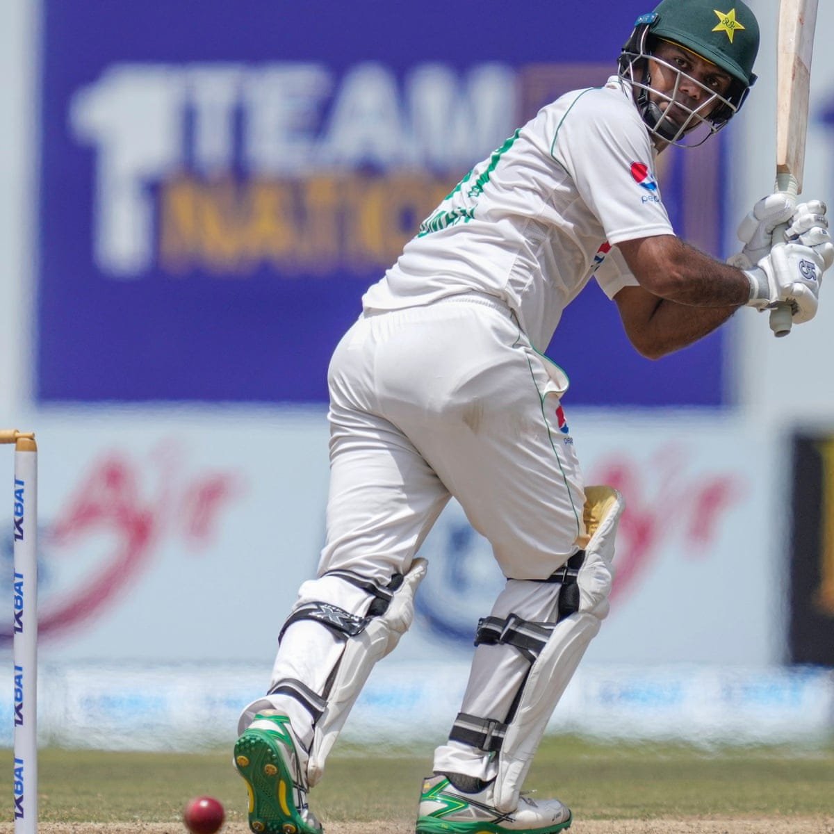 “Pakistan’s spinner Noman Ali in action during a home Test match”